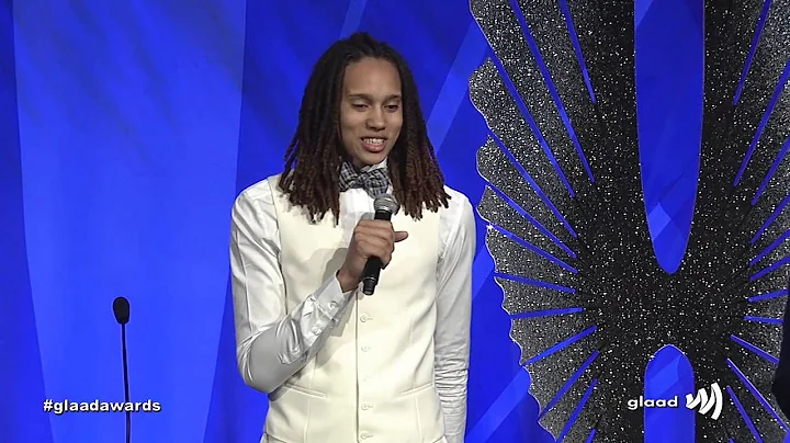 Brittney Griner speaks about coming out at the #GLAADAwards