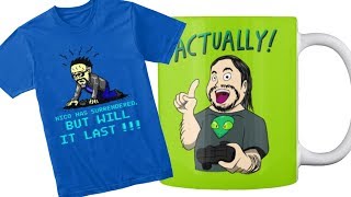New Snupster / Nico Evaluates Merch Available!