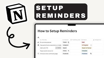 How to Set Up Reminders in Notion | Notion Tutorial (2025)