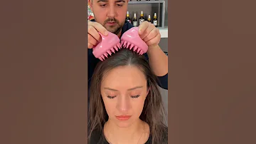 The Best ASMR Relaxing Head Massage By Erdinch Shorts 