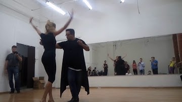 Adilio Porto & Anna Mishustina  - demo, Kiev class 17032017