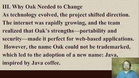 Lesson 1 Part 1 The Origins of Java From Oak to Global Innovation Quarter 1 Java | Smile Road