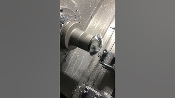 Tiện mặt cong siêu bóng #huantrancnc #giacongcokhi #giacongcnc #cnc