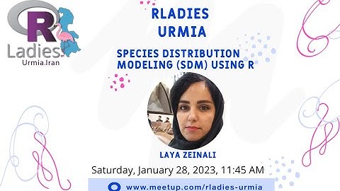 Species distribution modeling (SDM) using R  - (in English)