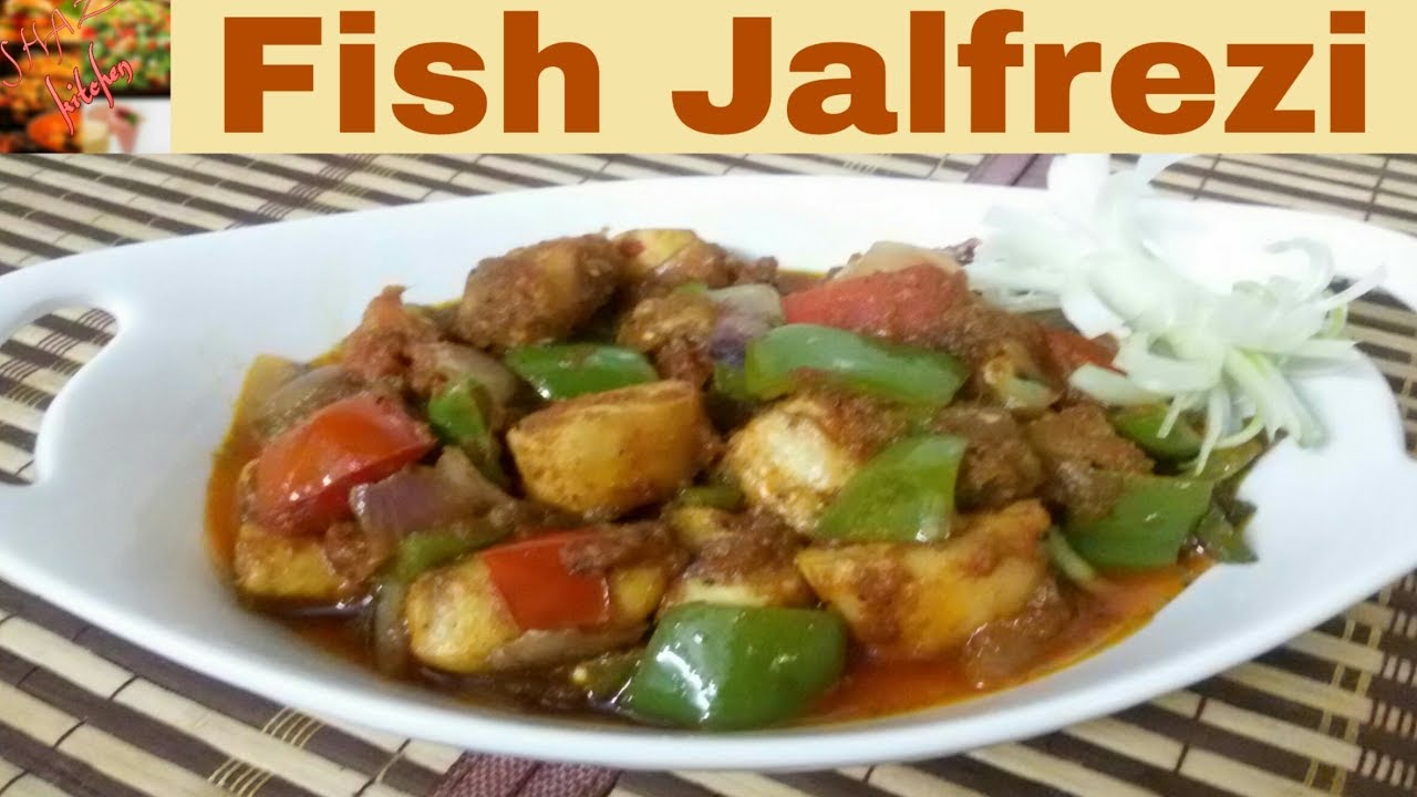 SIMPLE FISH JALFREZI RECIPE SPICY FRIED FISH INDIAN BENGALI RECIPE 4K