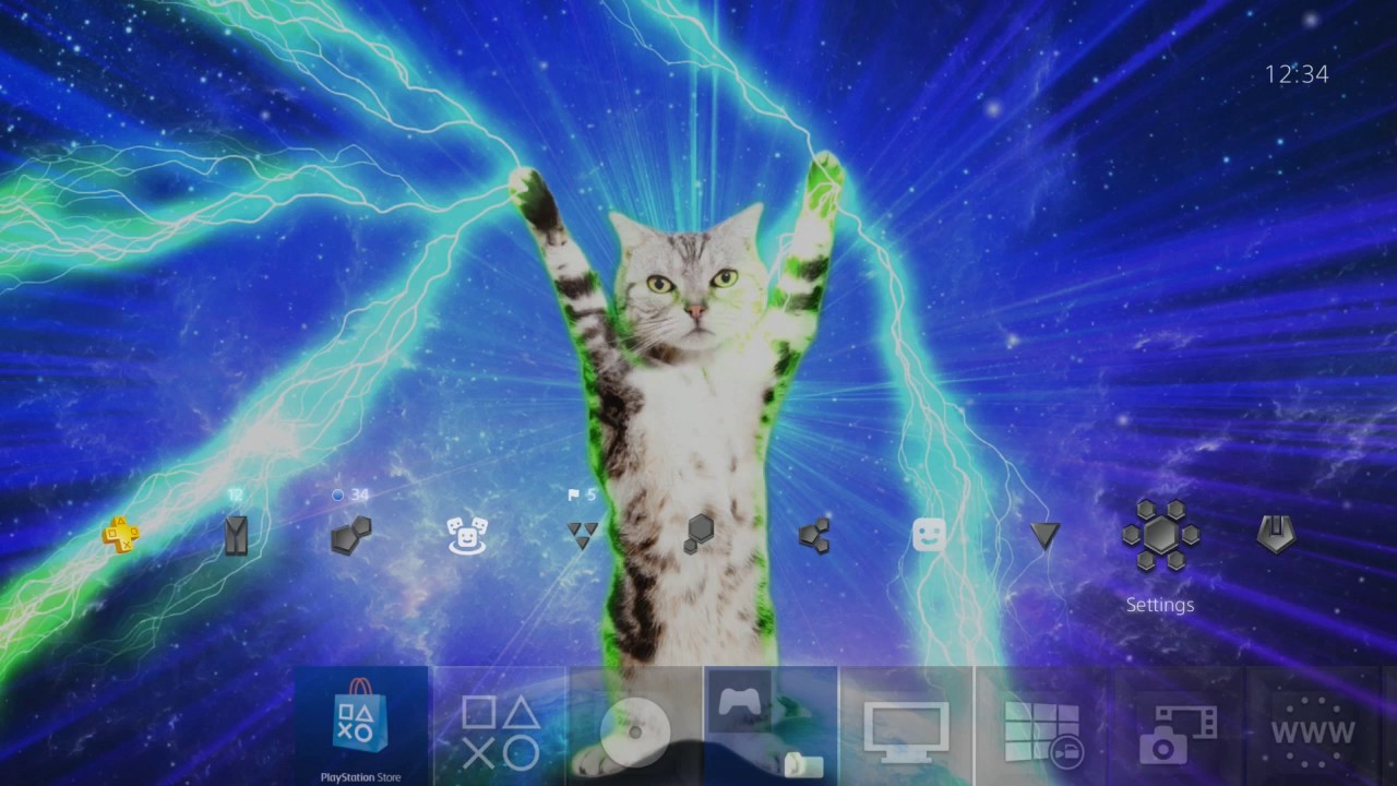 cat lightning playstation 4