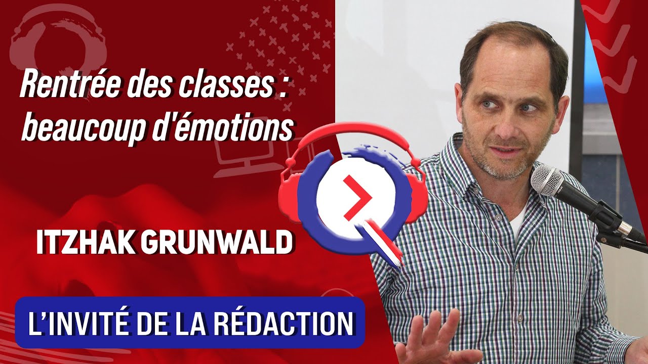 Rentrée des classes : beaucoup d'émotions - L'invité de la rédaction du 1er septembre 2022