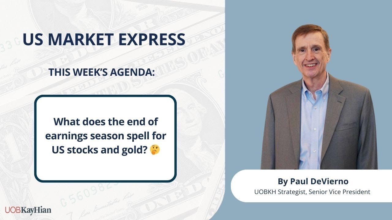 What does the end of earnings season spell for US stocks and gold? 🤔 ...