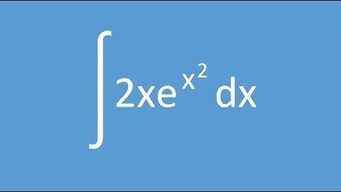 Basic Integration Example 06 (To Substitute or Not ~ Exponential)