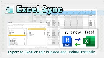 Revit Addin - Excel Sync [BIMIL Free]