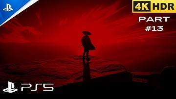 A MESSAGE IN FIRE | GHOST OF TSUSHIMA PART 13 | PS5 GAMEPLAY | REALISTIC ULTRA GRAPHIC | 4K 60fps.