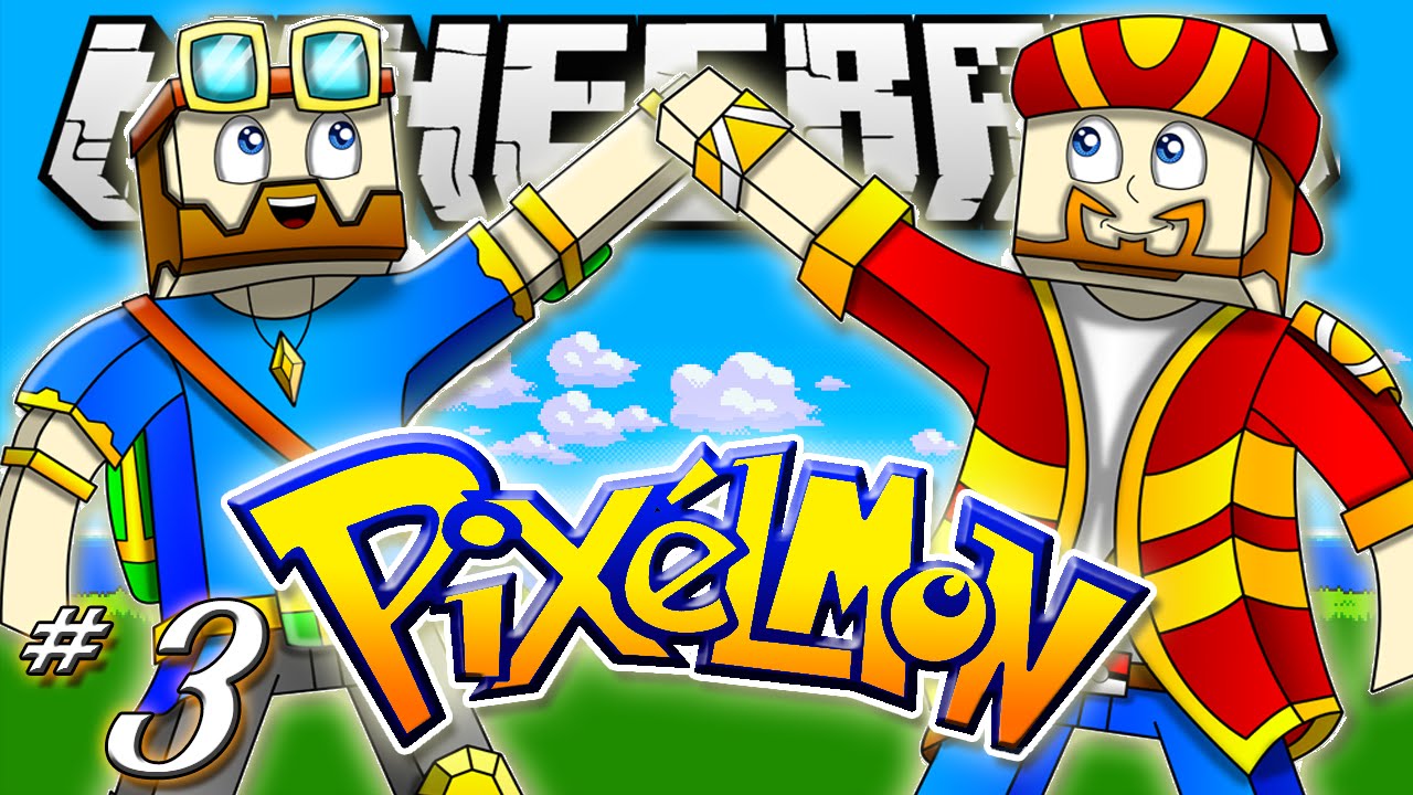 Minecraft: Pixelmon 3.3.3 Multiplayer - Ep 3 - "Evolution!" (Minecraft Pokemon Mod)