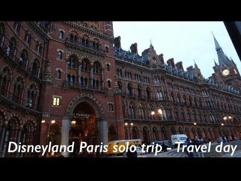 vlogs in spanish Disneyland Paris Solo trip - travel day November 2017