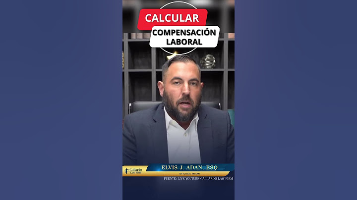 ¿Cómo se calcula la compensación laboral en los casos de accidentes de trabajo?