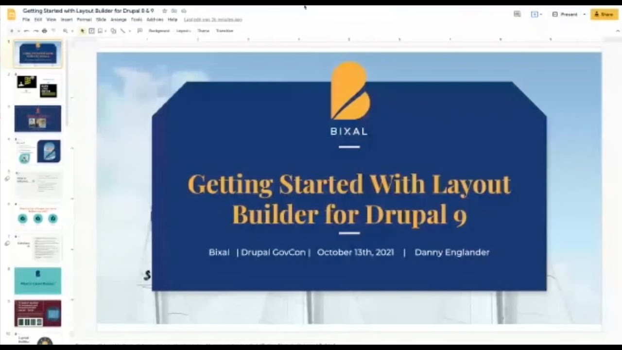 layout builder drupal 9