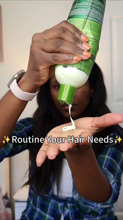 Relaxed Hair Routine that will Grow Your Hair Healthy for Sure! #relaxedhair #haircare #hairgrowth