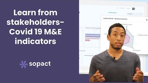 Monitoring and Evaluation Plan and Social Impact Indicators in COVID-19