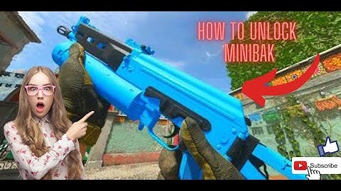 "How to unlock Minibak! ( Insane Minibak Class Setup) Call of Duty Modern Warfare 2