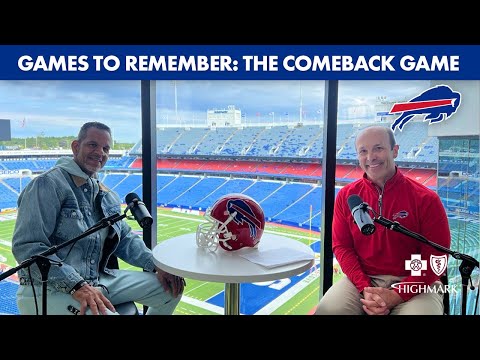 Games To Remember: Reliving the Comeback Game with Andre Reed | Buffalo Bills video thumbnail