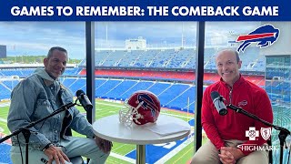 Games To Remember:  Reliving the Comeback Game with Andre Reed | Buffalo Bills