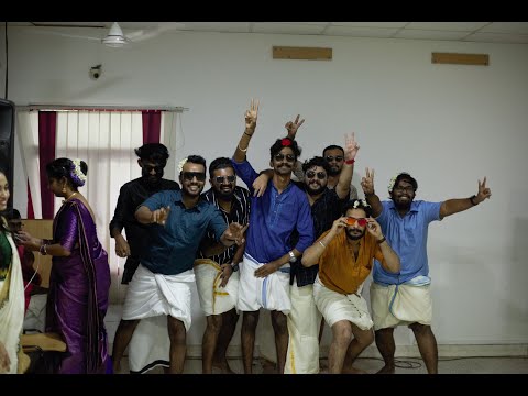 Men's Thiruvathira Kali | Aaravam 2022 Onam celebration - video from Eben Telecom
