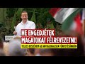 Ne engedjtek magatokat flrevezetni  teljes beszdem az antiglobalista tntetsnkn