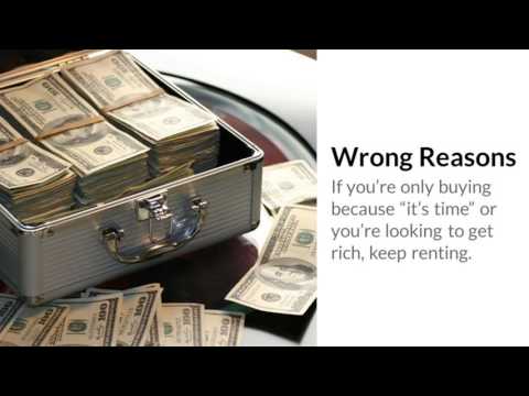 RENTING Vs BUYING - 6 Things To Consider - Stockton Ca.