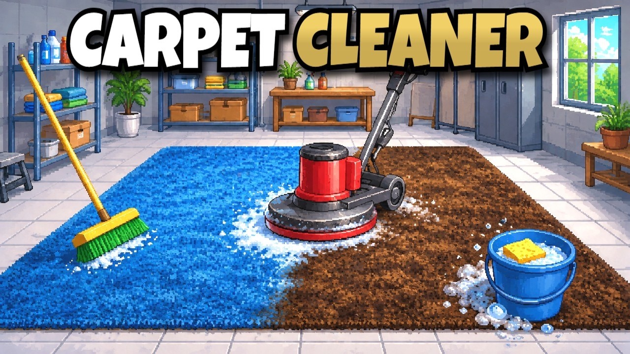 This Incremental Carpet Cleaning Game has an INSANE Twist!