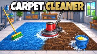 This Incremental Carpet Cleaning Game is ODDLY SATISFYING! screenshot 5