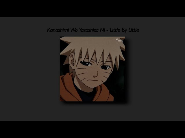 Kanashimi wo Yasashisa ni [Naruto OP 3] (Slowed And Reverb + Underwater) Lyrics class=