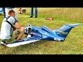 Stunning  epic victory rc scale model turbine jet  very fast flight demonstration