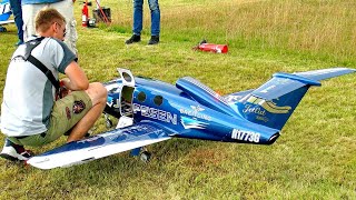 : STUNNING !!! EPIC VICTORY RC SCALE MODEL TURBINE JET / VERY FAST FLIGHT DEMONSTRATION