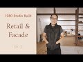 Timber projects for retail and facade  1280 studio build part 6