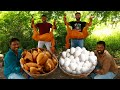 Variety of NON-VEG's Meals | Traditional Mutton Curry And Chicken Fry with Boiled Eggs