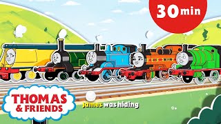 Thomas & Friends™ Nursery Rhymes - 6 Little Trains | +more Kids Songs