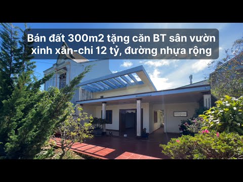 Video Bán lô đất 300m2 đường nhựa Hồ Xuân Hương, Đà Lạt.Tặng... - youtube