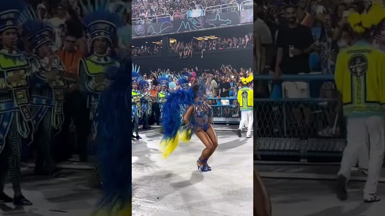 Street samba in Brazil 