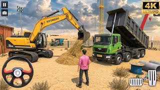 Road Builder Excavator Trucks - Construction Simulator 2026 - Android GamePlay screenshot 3