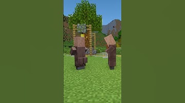 Villager Looks Sus... #minecraft #shorts
