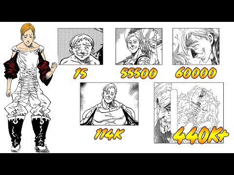 EXPLICACIÓN: Niveles de poder de Escanor  Nanatsu no Taizai: Imashime No Fukkatsu