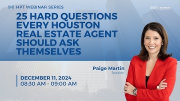 25 Hard Questions Every Houston Real Estate Agent Should Ask Themselves