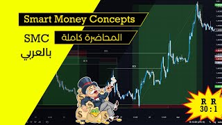 SMC Trading شرح |  SMC بالعربي | Smart Money Concepts المحاضرة كاملة | Live Trading screenshot 2