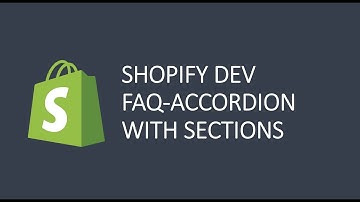 How to develop an FAQ page from scratch in Shopify (part 2/2)