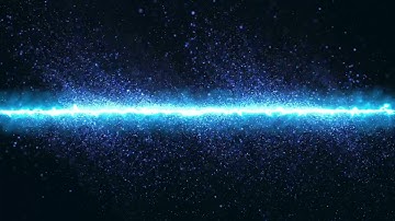 blue particle line wind loop animation - Download Stock Footage