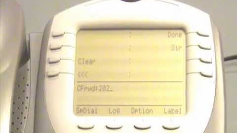 Avaya IP Office - Forward Feature