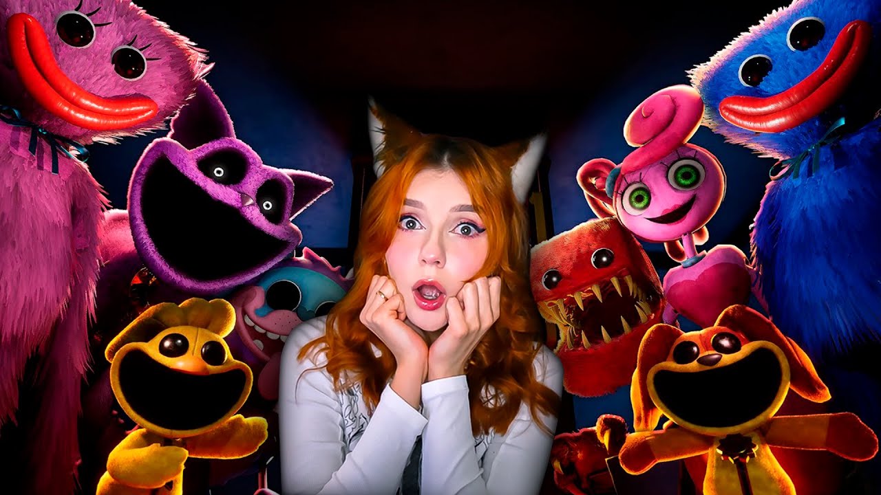 CG5 - Sleep Well (from Poppy Playtime Chapter 3) OFFICIAL MUSIC VIDEO И КАВЕР НА РУССКОМ Реакция
