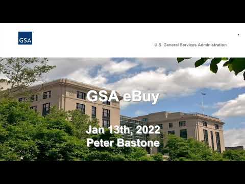 Using GSA’s eBuy System to Achieve Your Acquisition Needs