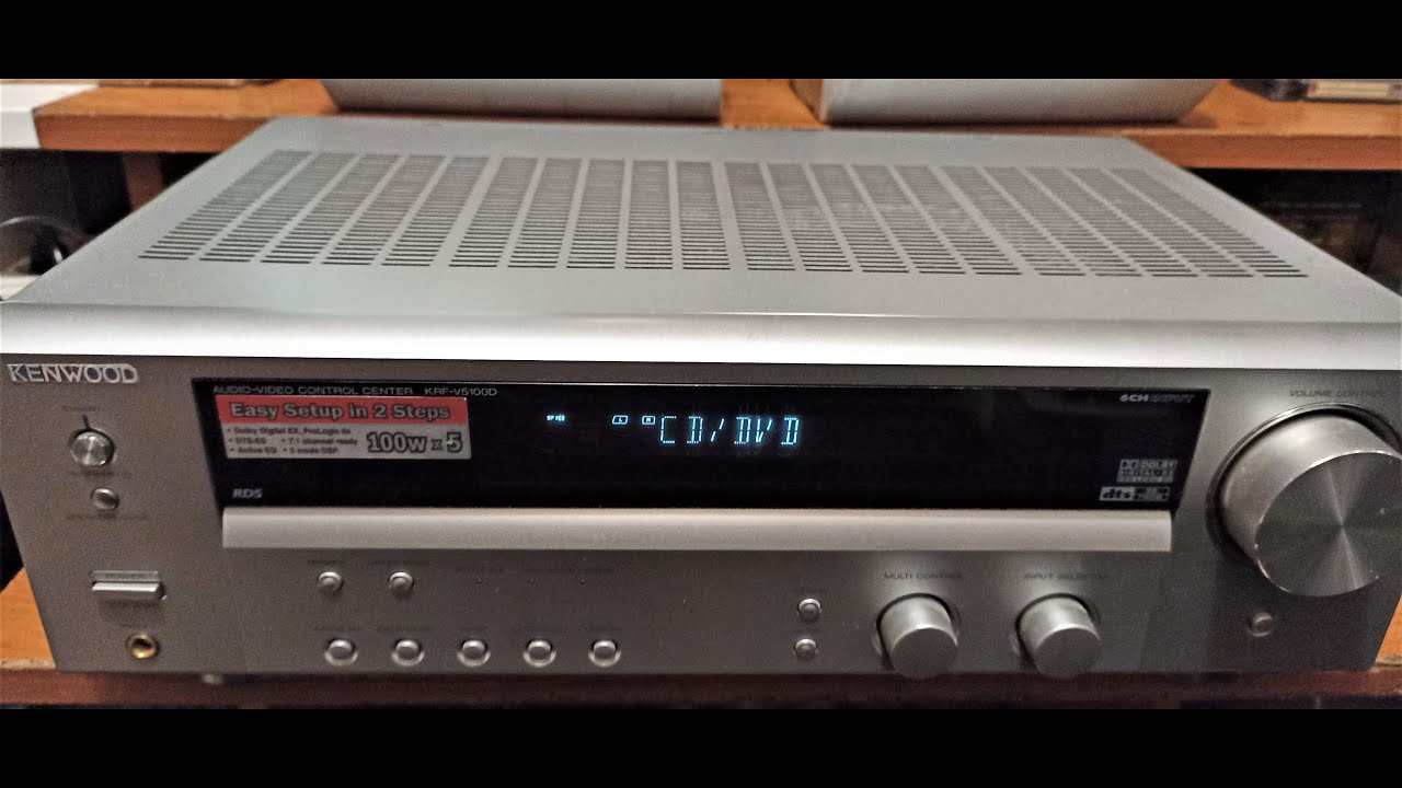 Kenwood KRF-V5100D Zsíros Kende Pál részére - YouTube