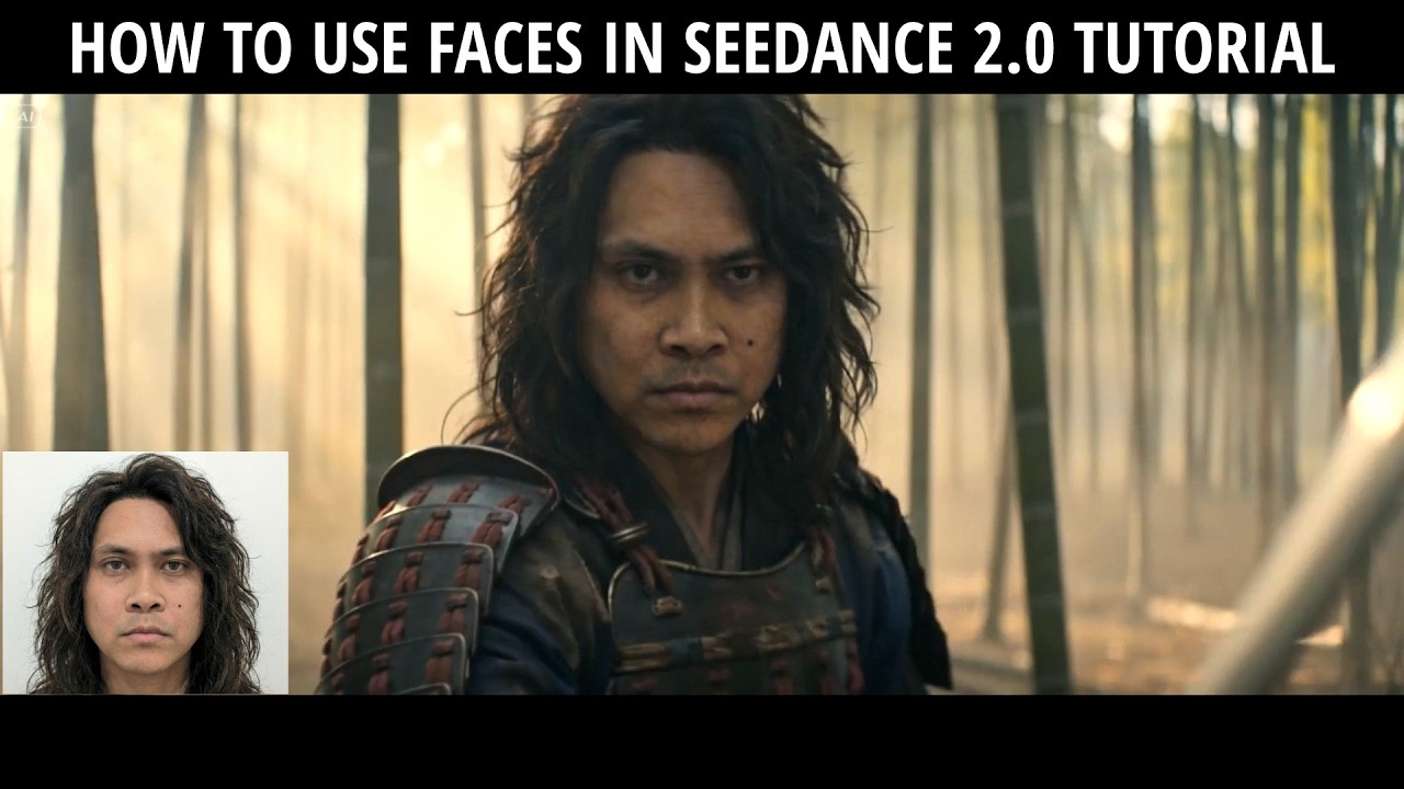 How to Use Human Faces in Seedance 2.0 Tutorial - YouTube