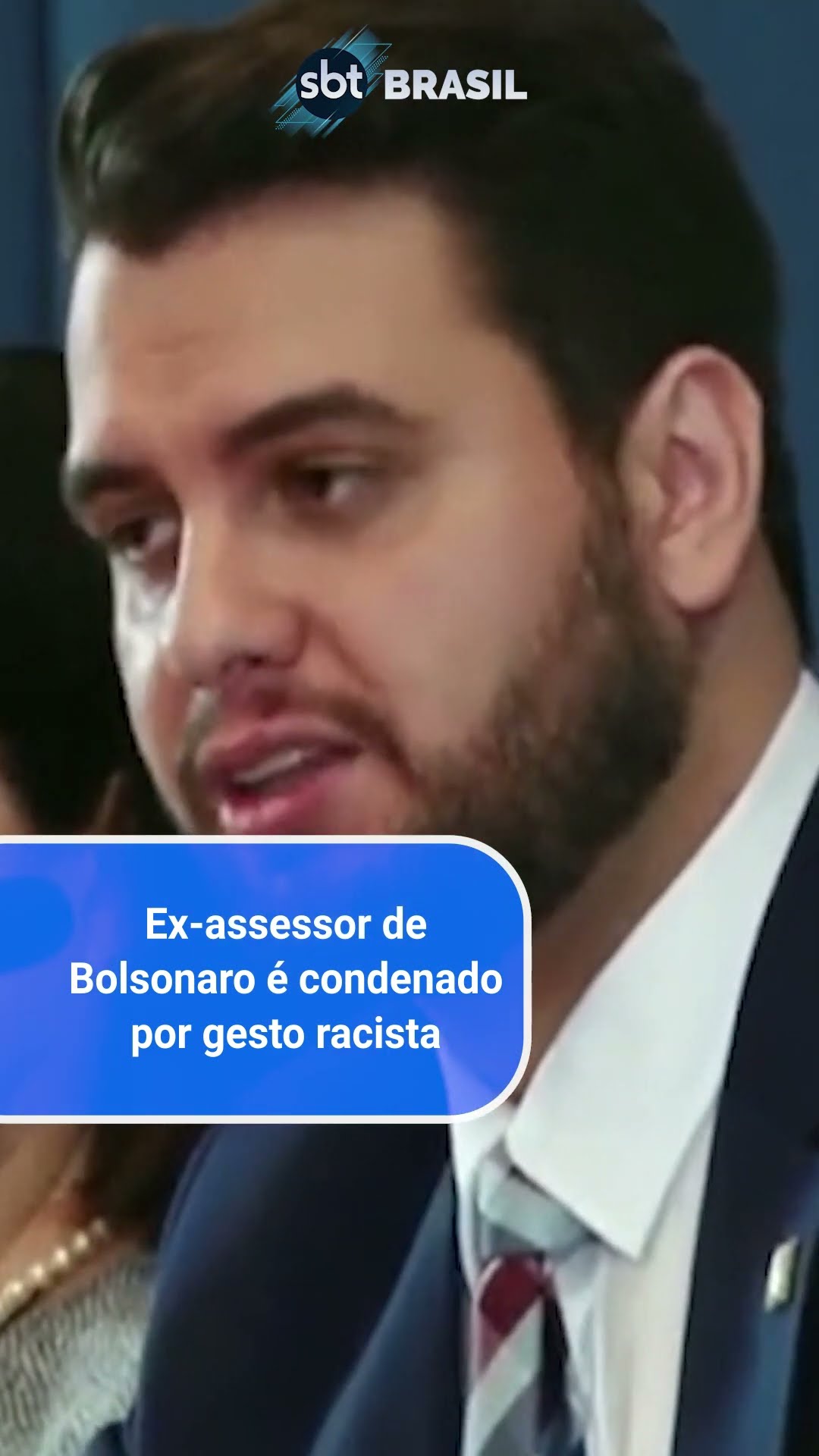 Ex-assessor Filipe Martins é condenado por gesto racista em sessão no Senado | SBT Brasil (17/12/24)